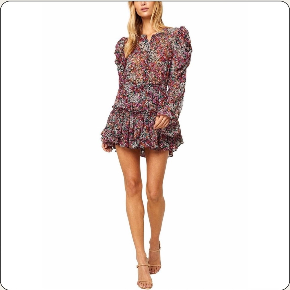 NWT Misa Los Angeles Diana Top in Nazirah Floral
